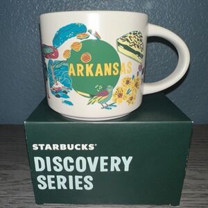 Starbucks ARKANSAS Discovery Series DS Collection Coffee Mug 14 oz NEW IN BOX
